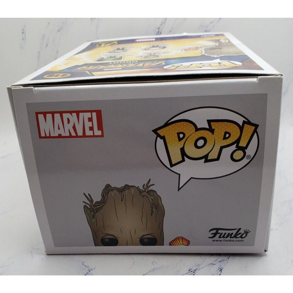 Funko Pop! Groot #293 Marvel Avengers Infinity War Vinyl Figure - Picture 7 of 16